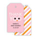 Thank Yoo Hanging Gift Tags with Organza Bags Image 4 of 7